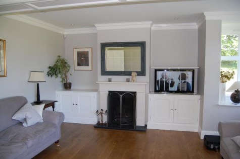 Concealed electric plasma lift - Flat Screen TV Installation